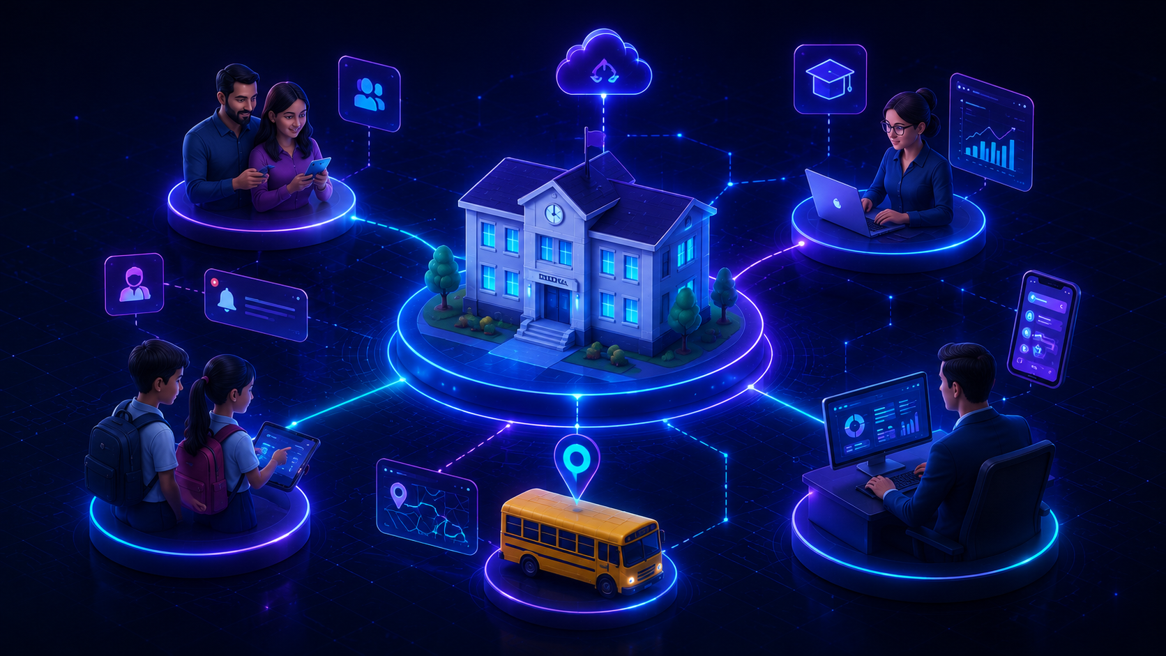 ConnectEdu - School Communication & Management Platform